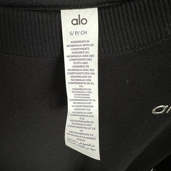 Alo Accolade Crew Neck Pullover Sweatshirt - Picture 3 of 4